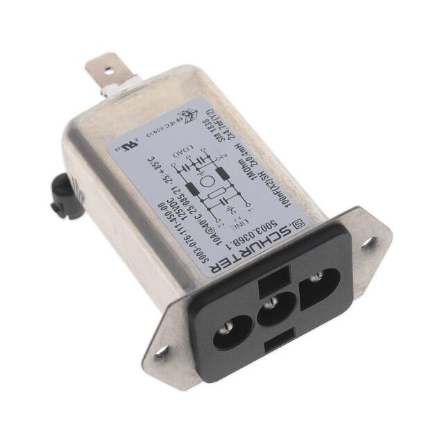 5003.036B.1 SCHURTER Inc.  Moduli di filtro di linea di alimentazione